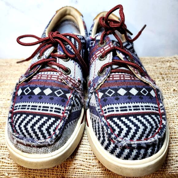 Twisted X Kids Sneakers Size 13M Boho Festival Western Cowboycore Multicolor - Picture 3 of 8